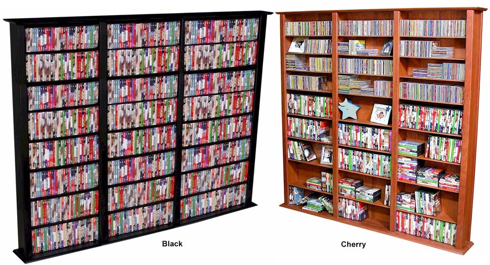 2262 CD 936 DVD Wall Tower Storage DVD CD Rack 5 colors  